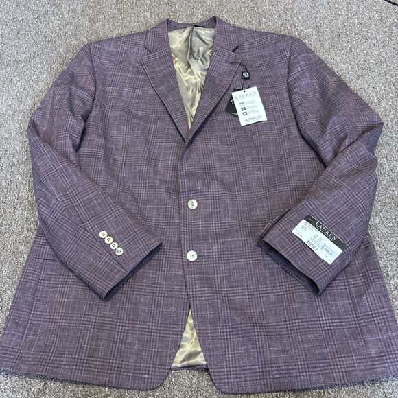 NWD Black Label Ralph Lauren Mens UltraFlex Lexington Jacket Muave 50L $295
